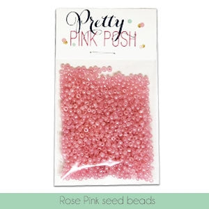 Rose Pink Beads – Pretty Pink Posh LLC